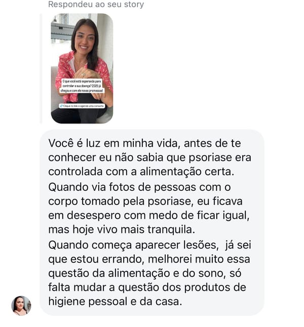 Antes e depois da psoríase 6