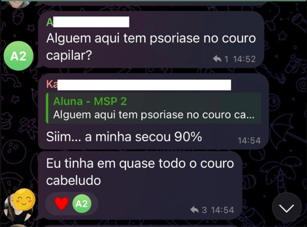 Antes e depois da psoríase 5