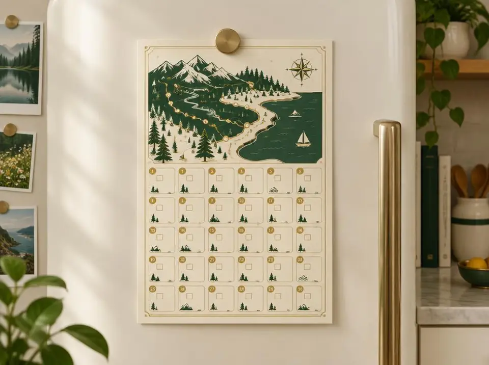 Mapa dos 30 Dias